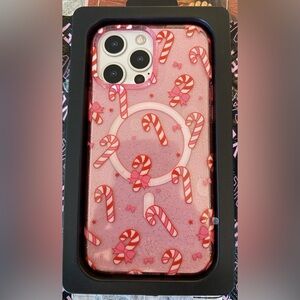 Pink Peppermint Princess iPhone 13 Pro Max case